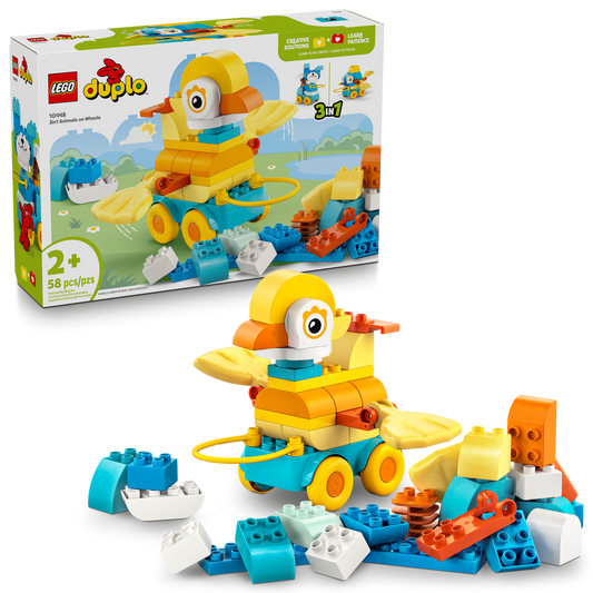 10448 3in1 Animals on Wheels (Case of 2)
