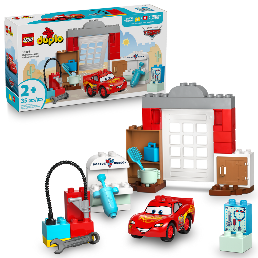10456 McQueen's Visit to Doc's Garage (Case of 2)