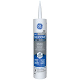 GE Window & Door Sealant, White All Purpose, 298 ml Cartridge, Pack of 1 GE