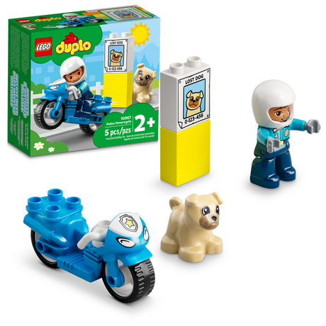 10967 Police Motorcycle (Case of 4)