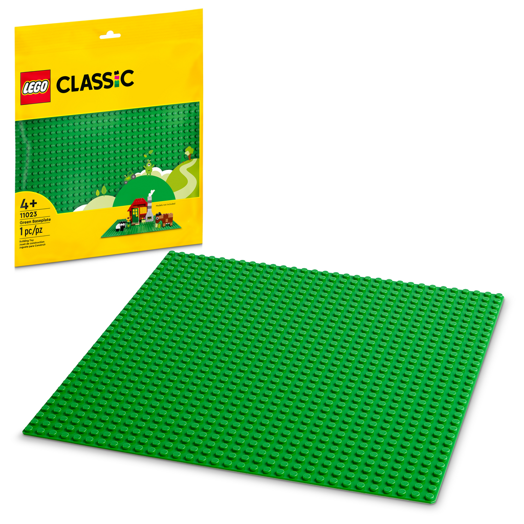 11023 Green Baseplate (Case of 12)