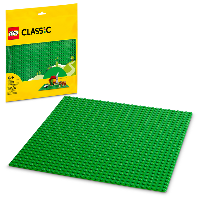 11023 Green Baseplate (Case of 12)