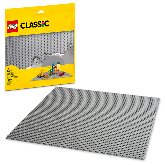 11024 Gray Baseplate (Case of 12)