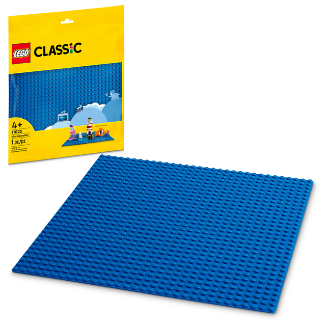 11025 Blue Baseplate (Case of 12)
