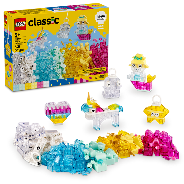 11040 LEGO® Classic Magical Transparent Box 11040 V39 (Case of 3)