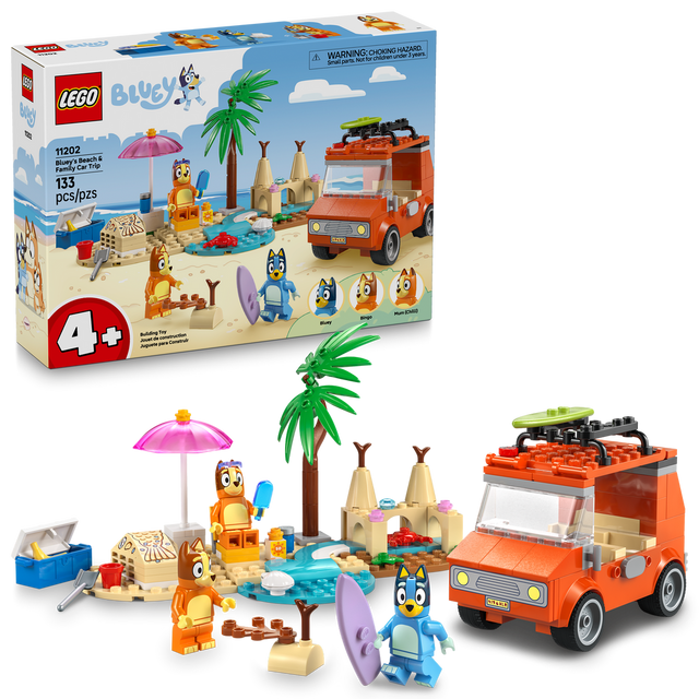 11202 Bluey's Beach & Family Car Trip (Case of 3)