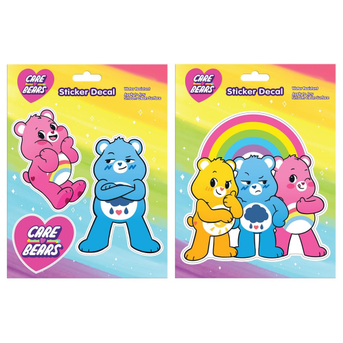 CARE BEARS - STICKER DECAL (Case of 6)