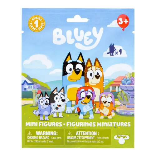 BLUEY - BLUEY - S11 - MINI FIG SNGL PK - CDU ASST (Case of 24)