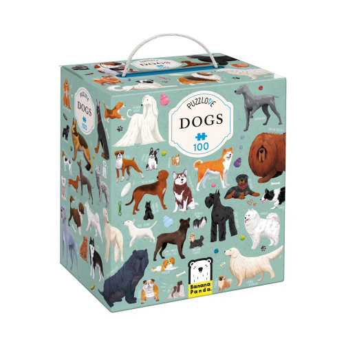 PUZZLOVE - 100pc PUZZLE DOGS (5+) (Case of 8)