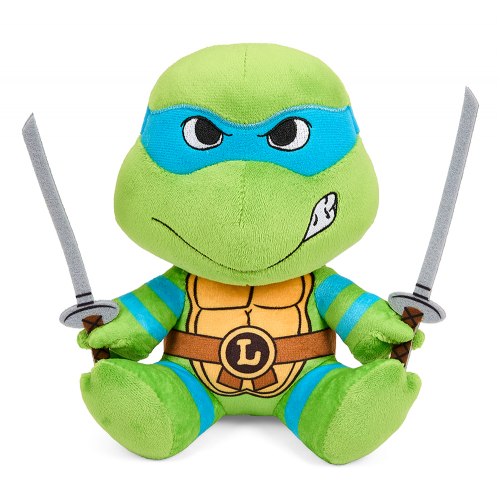TEENAGE MUTANT NINJA TURTLES - LEONARDO - 7.5" PHUNNY PLUSH (Case of 6)