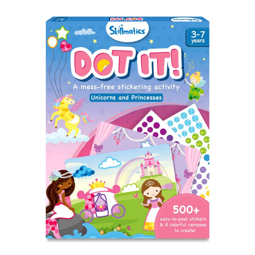 DOT IT - UNICORNS & PRINCESSES - BILINGUAL (Case of 6)