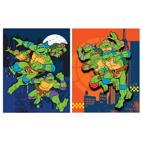 TMNT - POLY PORTFOLIO w/Prongs (Case of 24) INKOLOGY
