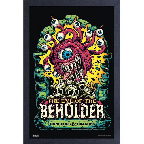 DUNGEONS and DRAGONS - EYE OF THE BEHOLDER - 11" x 17" GEL PRINT (Case of 6)
