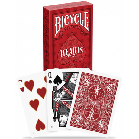 BICYCLE - HEARTS (Case of 6)