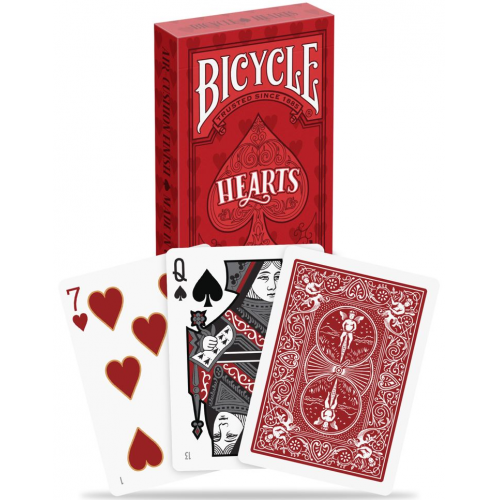 BICYCLE - HEARTS (Case of 6)