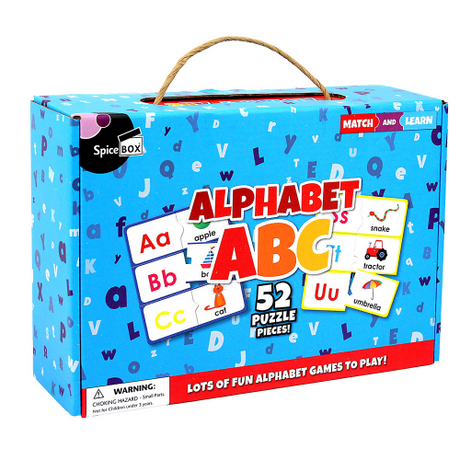 MATHC & LEARN - ALPHABET ABC (Case of 12)