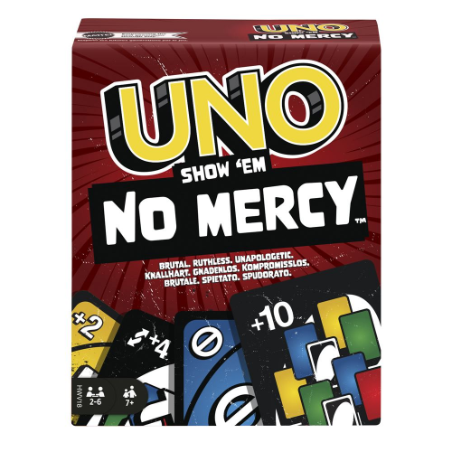 UNO - SHOW NO MERCY - CARD GAME (Case of 5)
