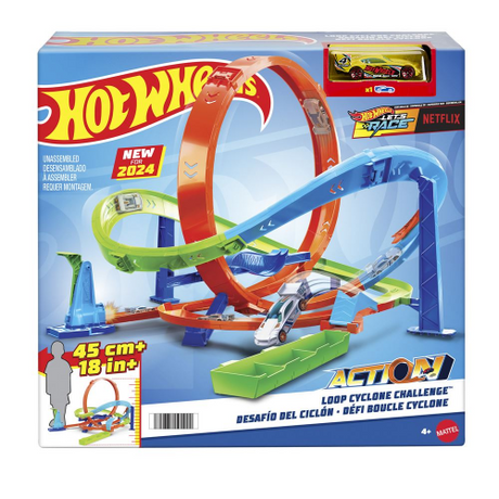 HOT WHEELS - ACTION HYPER LOOP PLAYSET (Case of 2)