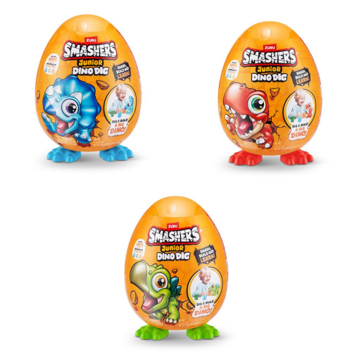 SMASHERS - JUNIOR DINO DIG SMALL EGG (Case of 6)