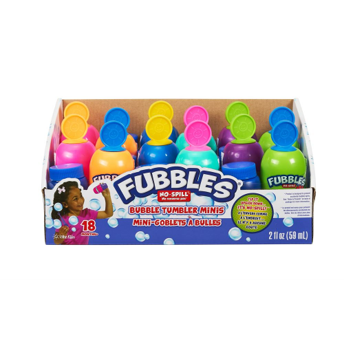 FUBBLES - NO SPILL MINI TUMBLER PDQ ASST (Case of 24)