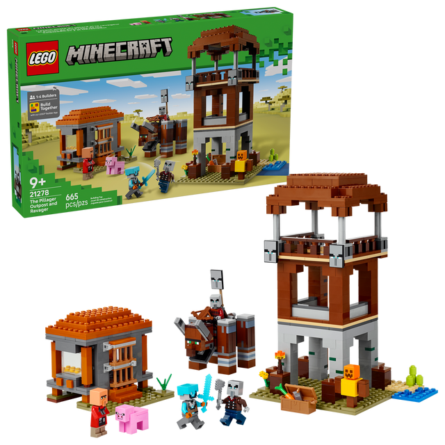 21278 The Pillager Outpost and Ravager (Case of 3)