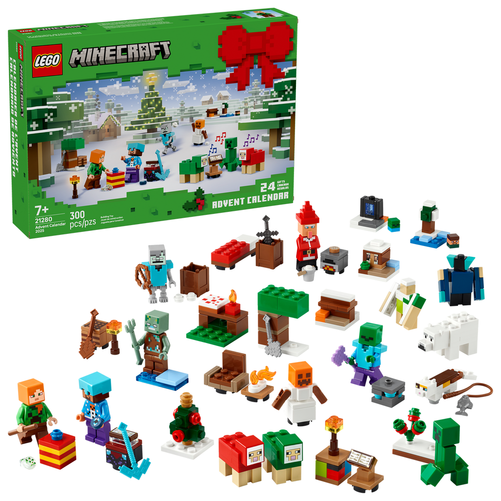 21280 Minecraft Advent Calendar 2025 (Case of 3)