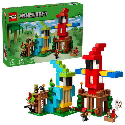 21282 The Parrot Houses (Case of 3)
