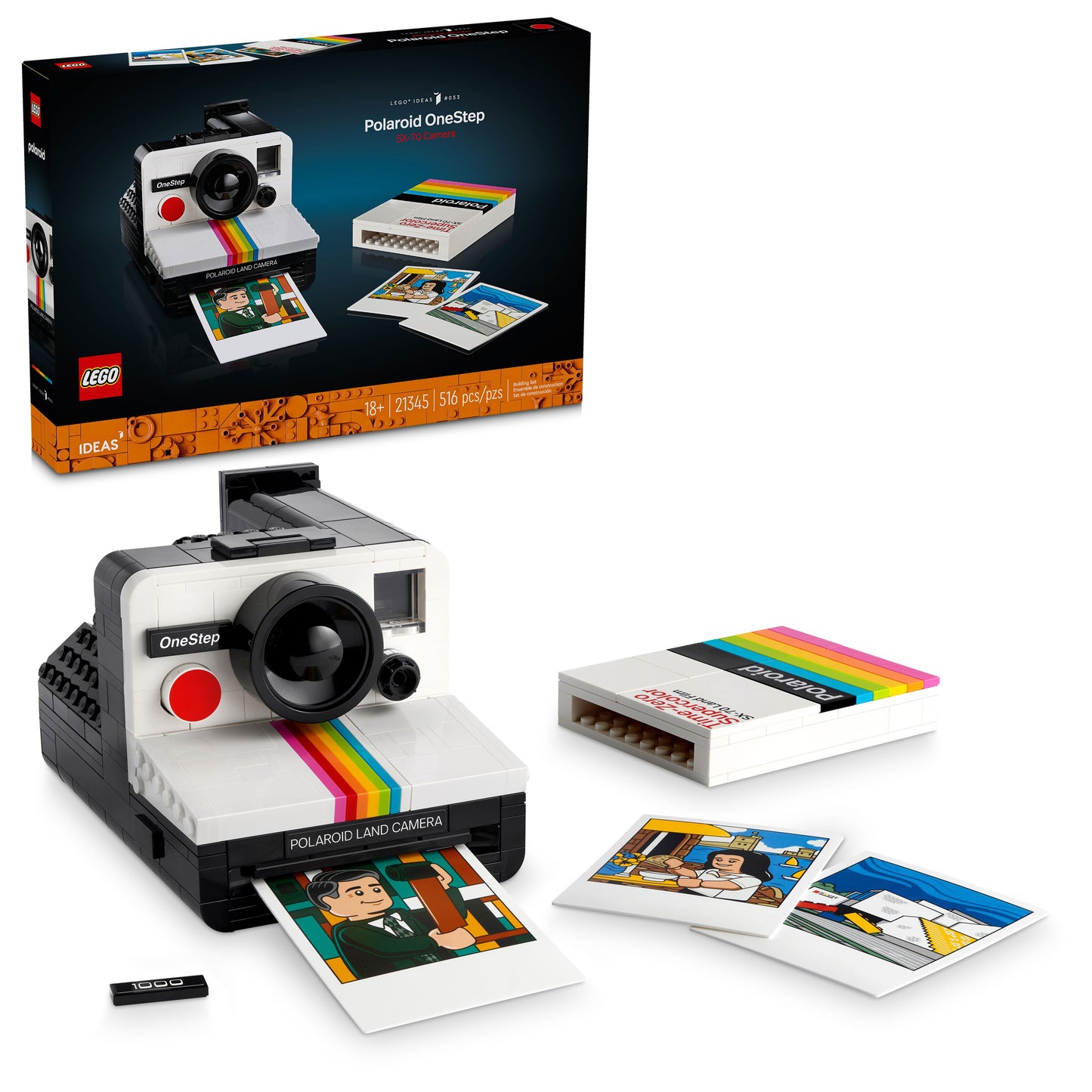 Lego® Ideas Polaroid Onestep Sx - 70 Camera Set 21345