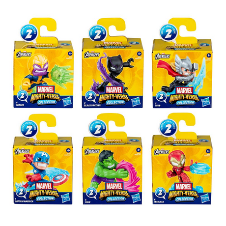MARVEL - AVENGERS - MIGHTY VERSE COLLECTIBLES ASST (Case of 12)