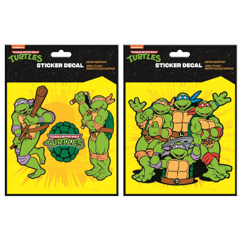 TMNT - STICKER DECAL (Case of 6)