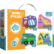 PUZZLE - BABY CLASSIC - VEHICLES on the COSTRUCTION SITE (Case of 6)