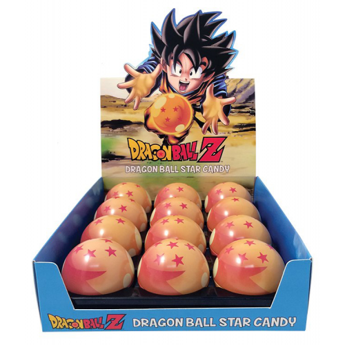 DRAGON BALL Z - BALL - RED STAR CANDY - CDU (Case of 12)