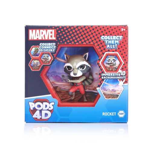 POD 4D - MARVEL - ROCKET (Case of 6)