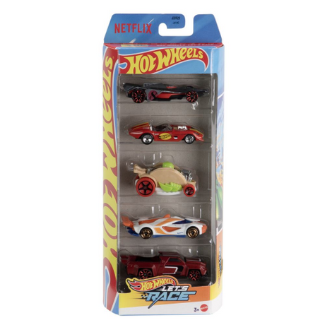 HOT WHEELS - LET'S RACE 5-PACK (Case of 12)