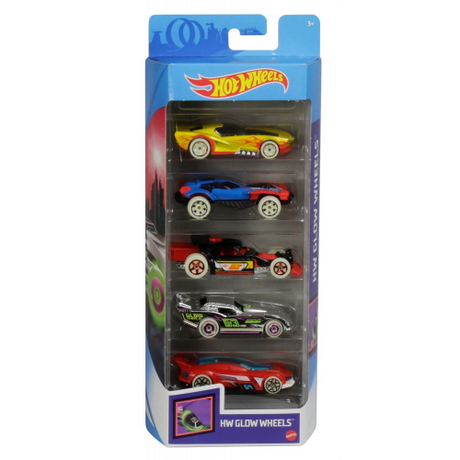 HOT WHEELS - 1:64 DIECAST - 5pk ASST (Case of 12)