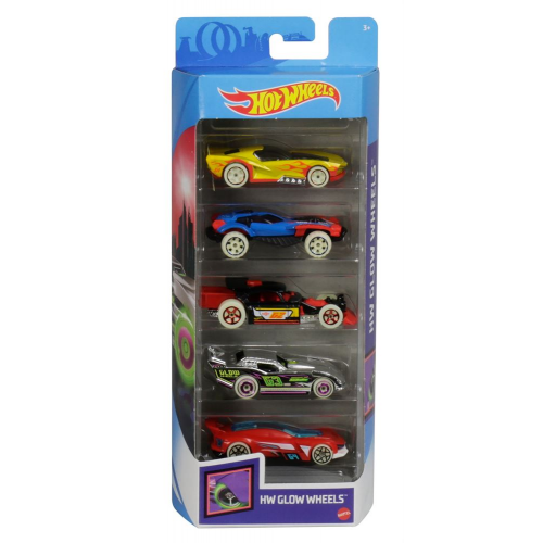 HOT WHEELS - 1:64 DIECAST - 5pk ASST (Case of 12)