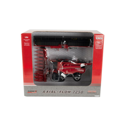 1:64 CASE IH 7250 AFS CONNECT PRESTIGE COMBINE - RED (Case of 6)