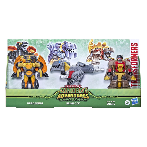 TRANSFORMERS - DINO RESCAN 3pk FIG ASST (Case of 4)