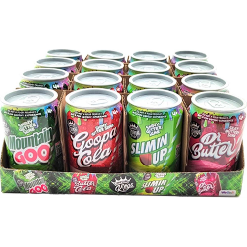 COMPOUND KINGS - MINI SODA CANS ASST (Case of 16)