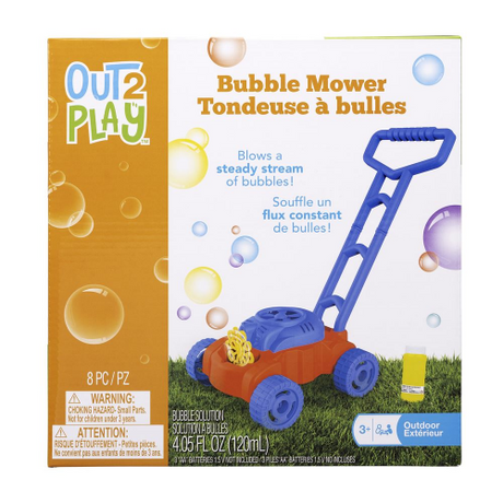 OUT to PLAY - BUBBLE MOWER (Case of 6)