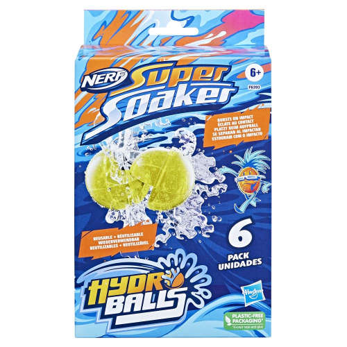 NERF - SUPERSOAKER - 6pk HYDRO BALLS (Case of 4)