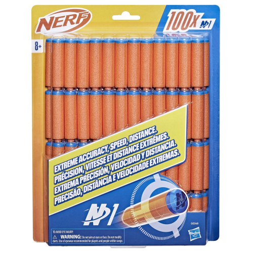 NERF - N1 REFILL 100 (Case of 8)