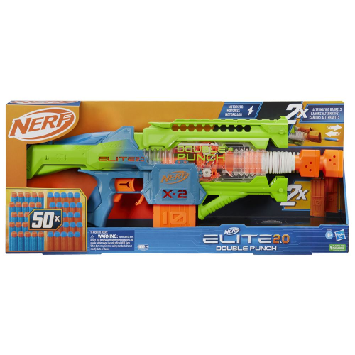 NERF - ELITE 2.0 - DOUBLE PUNCH (Case of 3)