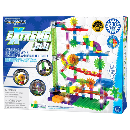 TECHNO GEARS MARBLE MANIA - EXTREME GLO - 200pcs (Case of 4)