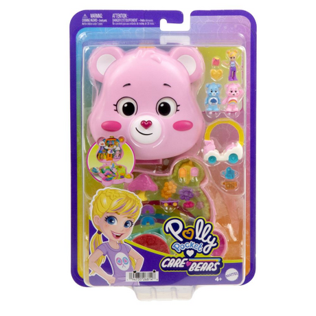 POLLY POCKET - CARE BEARS COMPACT (Case of 4)