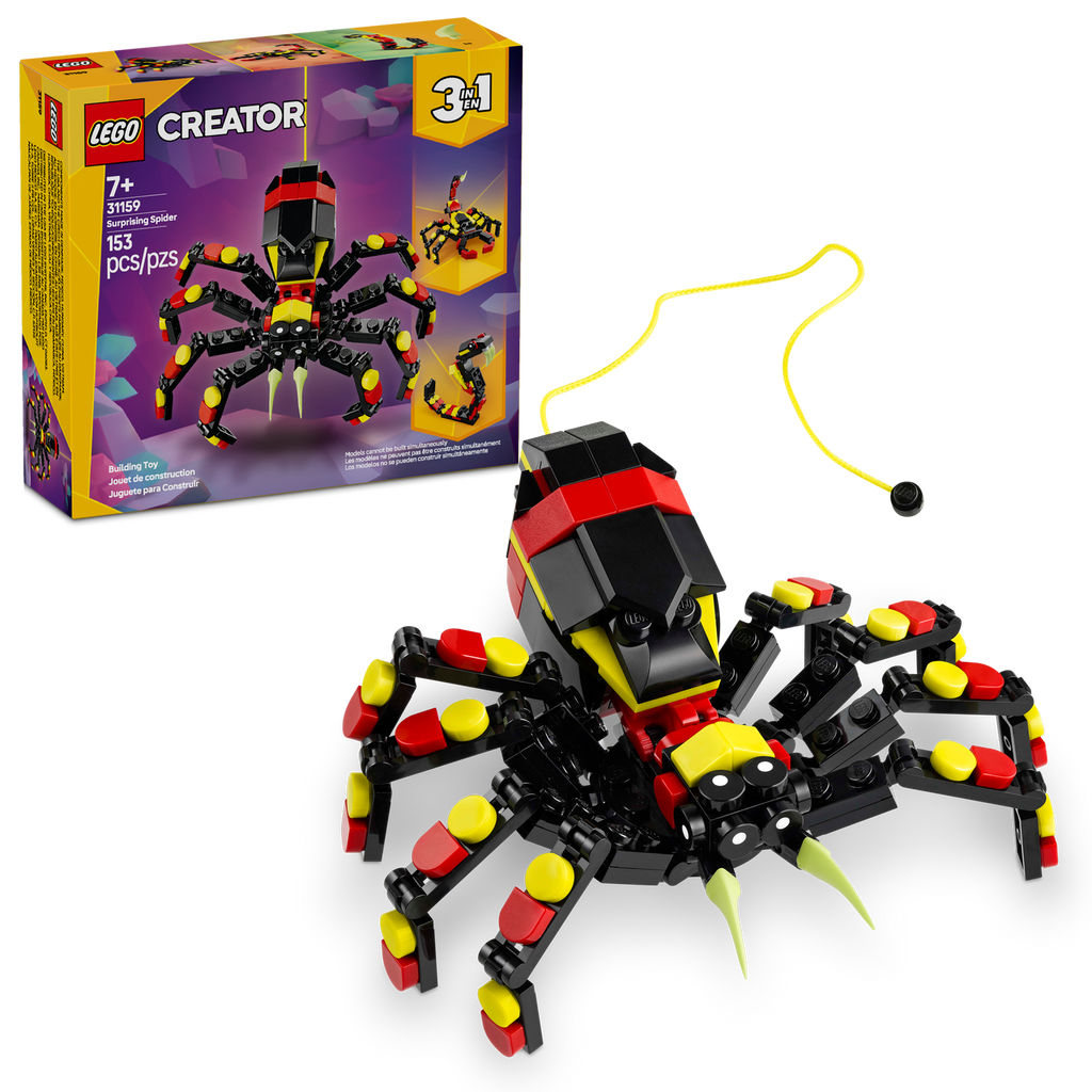 31159 Wild Animal: Surprising Spider (Case of 5)