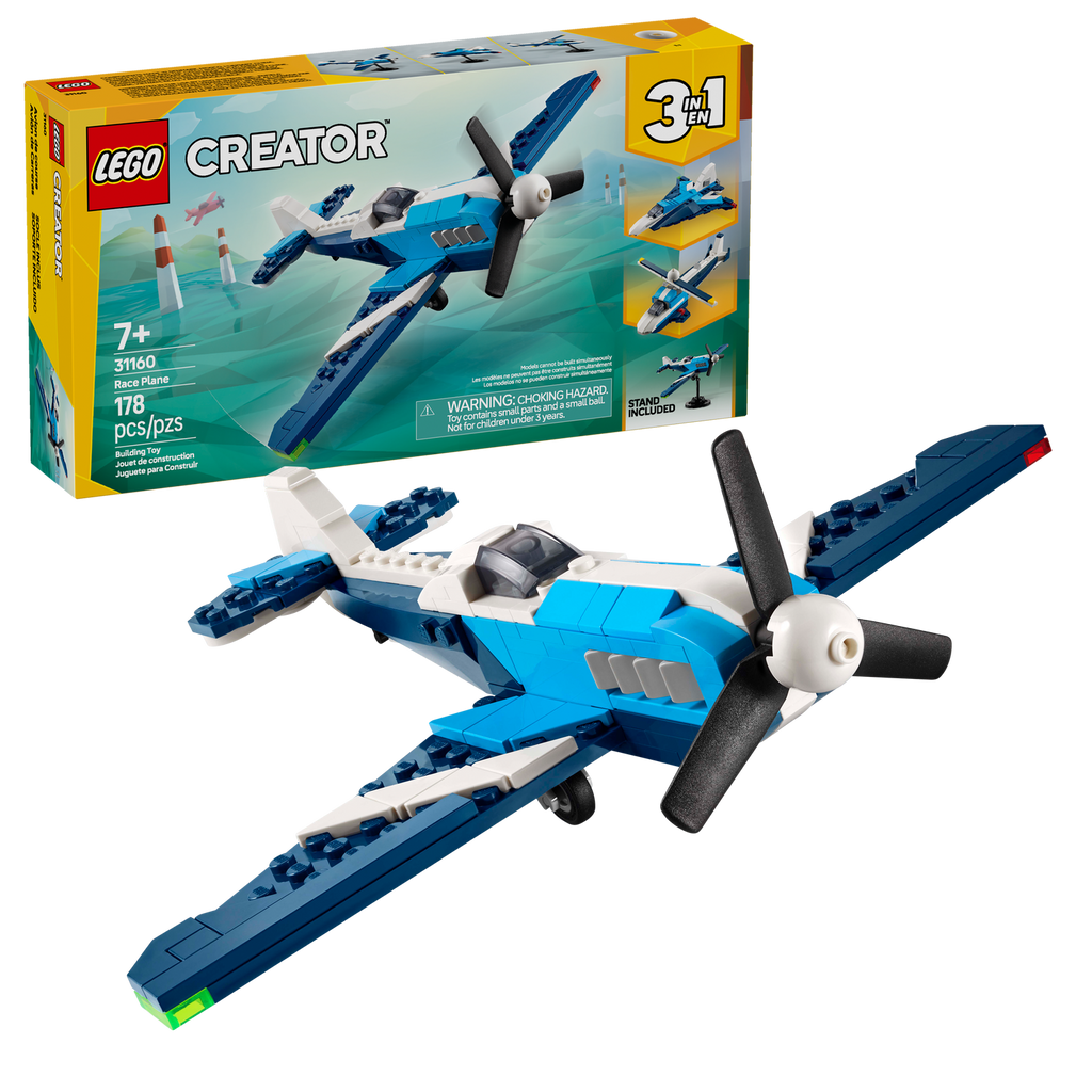 31160 Aircraft: Race Plane (Case of 5)