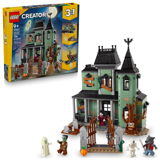 31167 Haunted Mansion (Case of 3)
