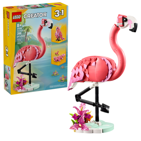31170 Wild Animal: Pink Flamingo (Case of 3)