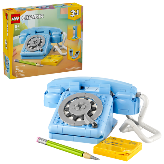 31174 Retro Telephone (Case of 5)